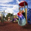 Rubber Mulch - Redwood Color - 40 Pounds