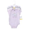 Short Sleeve Bodysuits, 5-Pack, Newborn- 24 Months