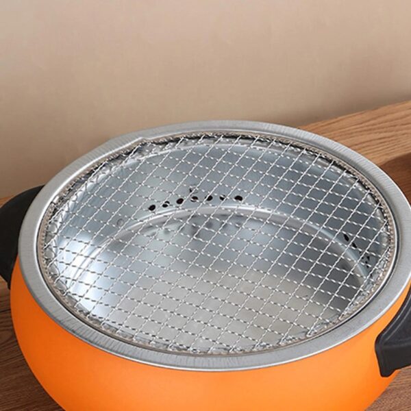 Barbecue Grill Tabletop Outdoor Grill,Fireplace,Mini Camping BBQ Grill,for Party,Outdoor,Backpacking,Backyard