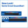 Bluetooth 2.0 Channel Soundbar with Multi-Color LED Lighting, 20