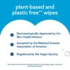 Sensitive+ Newborn & Baby Wipes, 3-In-1 Cleans, Cares, Protects, 99.9% Water, Unscented & Hypoallergenic, 9 Packs (540 Wipes)