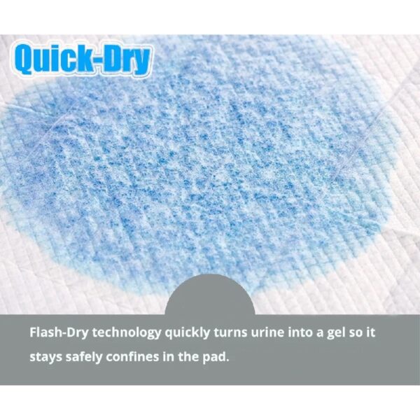 Disposable Underpads 32” x 36” Heavy Absorbency 25 Pack Waterproof Bed Pads and Pee Pads