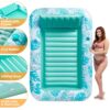 Inflatable Tanning Pool Lounger Float, 70