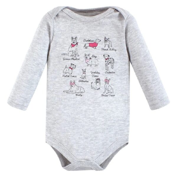 Cotton Long-Sleeve Bodysuits, 7-Pack, Preemie-24 Months