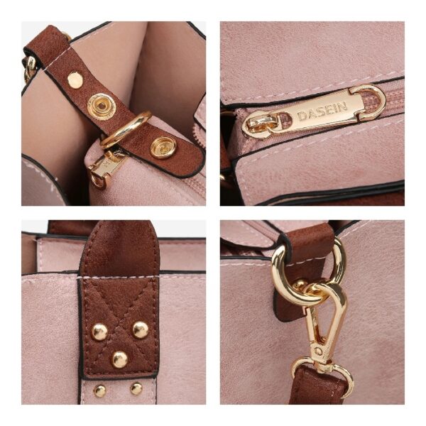 198c2a277f354302ae42b32d0178834d Women's 3Pcs Purse Handbag Shoulder Bag Tote Satchel Hobo Bag Briefcase Work Bag for Ladies