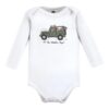 Cotton Long-Sleeve Bodysuits, 7-Pack, Preemie-24 Months