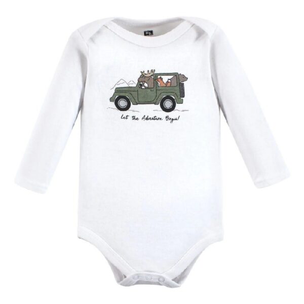 Cotton Long-Sleeve Bodysuits, 7-Pack, Preemie-24 Months
