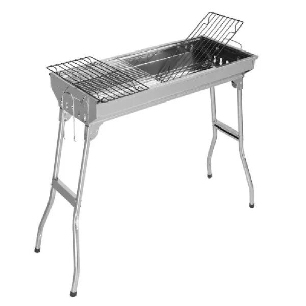 19d7eab9b1ba4ebe8481b32d0162070d Portable Stainless Steel Grill (Standard Configuration) as picture