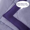 Light Weight Down Alternative Comforter Set, Queen, Green, Reversible