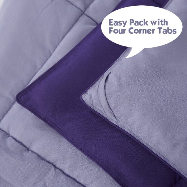 Light Weight Down Alternative Comforter Set, Queen, Green, Reversible