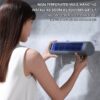 Wall Mounted Air Conditioner,Flat Wall Mounted Air Conditioner,Wall Air Conditioner,Heater and Fan Combo with Digital Display,Remote For Home/Office/Bedroom