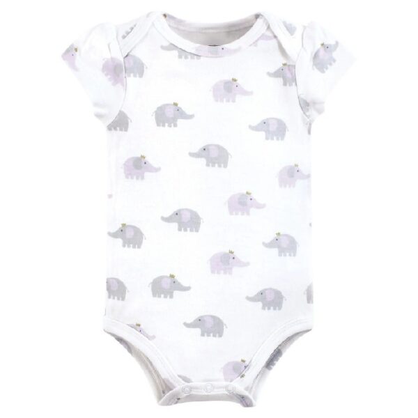 Short Sleeve Bodysuits, 5-Pack, Newborn- 24 Months