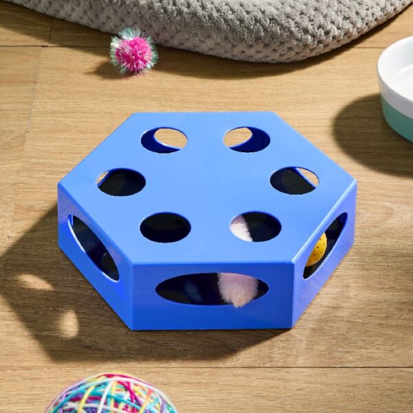 Vibrant Life Hex Maze Electronic Cat Toy