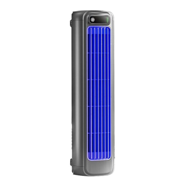 Portable Wall Mounted Airs Conditioners, No Drilling Kitchen Wall Air Conditioner Fan, 2025 New Plug in Air Conditioner, Wall Mounted Fan, for Kitchen, Bedroom, Office (Blue)