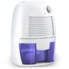 1 Pint Portable Dehumidifier Ultra Quiet 17oz Dehumidifier for Rooms up to 215 sqft, Closet