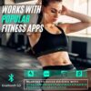 Bluetooth Heart Rate Monitor Chest Strap | ANT+ Heart Rate Monitor Works with Strava Garmin Wahoo Polar Peloton iFit Apps