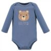 Cotton Long-Sleeve Bodysuits, 5-Pack, Newborn- 24 Months