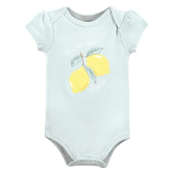 Short Sleeve Bodysuits, 5-Pack, Newborn- 24 Months