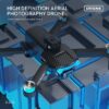 Drone with Dual 4K HD Cameras, FPV Foldable Drone for Kids Adults RC Quadcopter for Beginners with 2 Batteries and Carrying Case, Gray