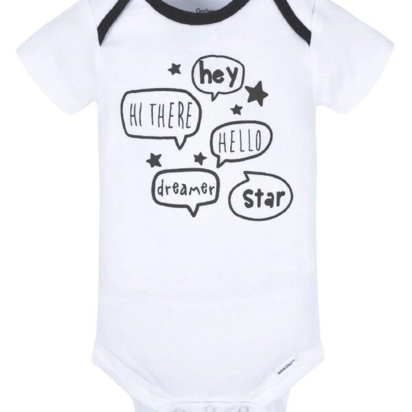 Baby Boy Short Sleeves Onesies Bodysuits, 8-Pack, Sizes Newborn-12M