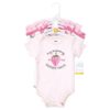 Short Sleeve Bodysuits, 5-Pack, Newborn- 24 Months