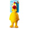 (3 pack)  Life Playful Buddy Tie Dye Chicken Dog Toy, Chew Level 2, with Squeaker.