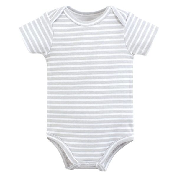 Short Sleeve Bodysuits, 5-Pack, Newborn- 24 Months