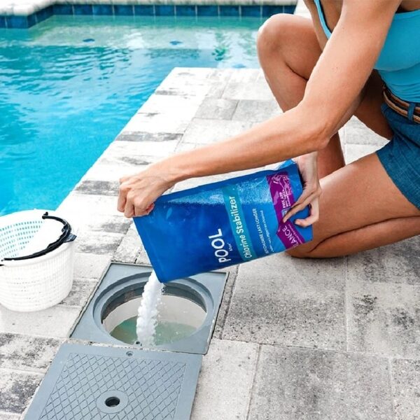 Pool Chlorine Stabilizer, 4 lbs (for pool use)