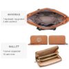 Women's Handbags Purses Large Tote Shoulder Bag Top Handle Satchel Bag for Work