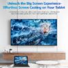 Android 13 Tablet , 4GB+64GB Storage Tablet with Keyboard, Google GMS Certified, Dual 13MP+5MP Camera, WiFi, Bluetooth,  IPS Full HD Display