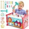 Learning Toys 8 in 1 Baby Busy Toys Toddler Educational Gifts for Kids 1- 3Y Boys & Girls
