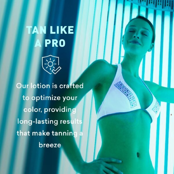 Indoor Tanning Lotion, Body Tanning Lotion, Natural Sun Tan Lotion, Moisturizer Tanning Lotion for Long-Lasting Tan, 8 Oz