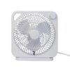 (2 pack) Mainstays 9-inch Box Indoor Comfort Personal AC Electric Fan, 3 Speeds, Black