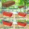 10lb of  100% Organic Coco Coir Bricks with Low EC and pH Balance High Expansion Coco Fiber for Herbs, Flowers,Plants Gardening Renewable Coconut Soil