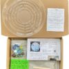 Large DIY Stepping Stone Kit, Handprint Stepping Stone, Mother's Day Gift, Footprint Stepping Stone (14 Inch)