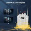 Electric Fuel Pump Module Assembly w/Sending Unit Replacement for Dodge Magnum Charger Challenge for Chrysler 300 V6 2.7L 3.5L V8-5.7L E7241M Fits select: 2005-2006 CHRYSLER 300C TOURING
