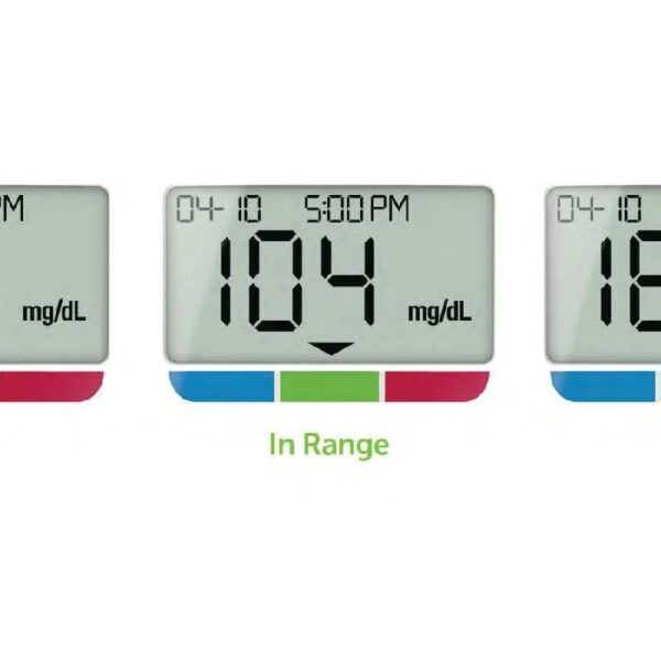 Verio Flex Blood Glucose Meter | Glucose Monitor For Blood Sugar Test Kit | Includes Blood Glucose Monitor, Lancing Device, and 10 Sterile Lancets