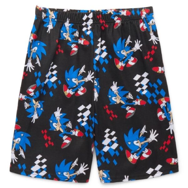 Sonic the Hedgehog Boys' Tee and Shorts Pajama Set, 2-Piece, Sizes 4-12
