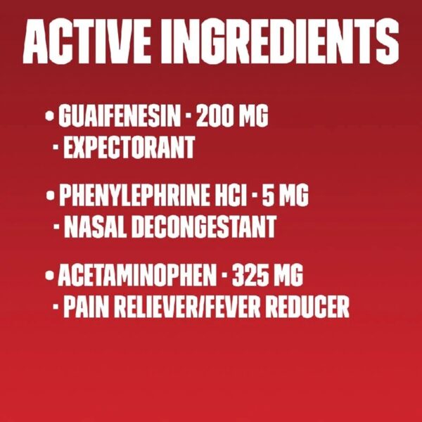 Sinus-Max Severe Congestion Relief Caplets - 20 Caplets