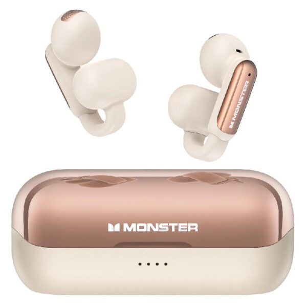 Bluetooth Wireless Earbuds, Comfortable Clip-On Bluetooth Earbuds, Open Ear Earbuds with Noise Cancellation, IPX5 Waterproof & Touch Control Wireless Headphones for Sport