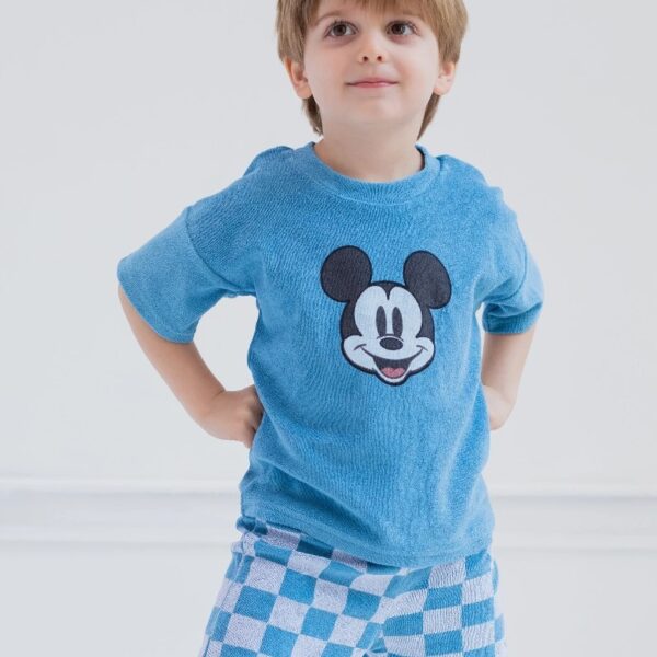 Mickey Mouse Little Boys T-Shirt and Shorts Outfit Set Toddler to Big Kid
