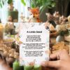 50 PC Woodland Dusty Rose | Baby Shower Favors for Guests | 50 Wildflower Seed Packets | Bouquet Wildflower Mix | Non-GMO Seeds | Gender Neutral | Oh Baby | Gifts | Party Favors | Decorations