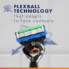 Fusion5 ProGlide Shaving Manual Razor for Men, Razor Handle, 6 Razor Blade Refills, FlexBall Razor Handle and Precision Trimmer for Men