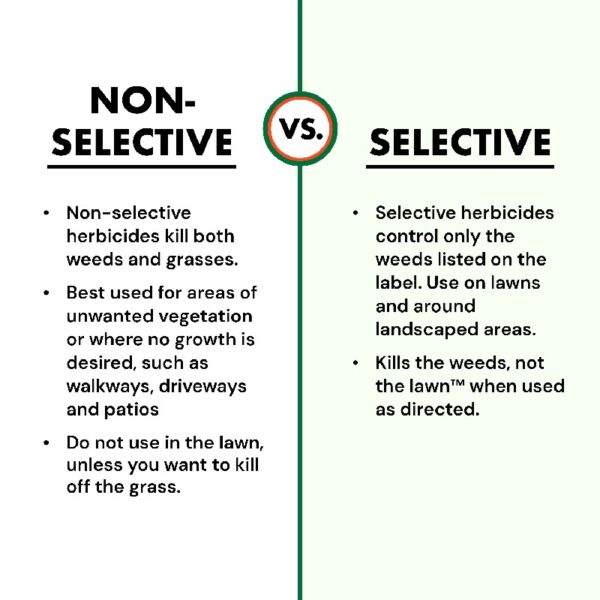 Weed & Grass Killer, Non-Selective Herbicide with AccuShot Sprayer, 1.33 Gal.