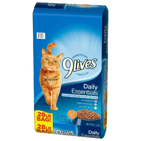 9Lives Daily Essentials Dry Cat Food, 28 lb. Bag