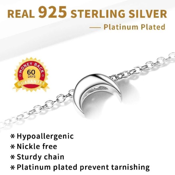 Dainty Heart Necklace Sterling Silver Charm Necklace Pendant Jewelry Gift for Women Mom