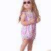 Brand Baby Girl Ruffle Sleeve Rompers, 3-Pack, Sizes, 0/3 Months - 24 Months