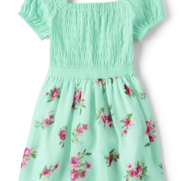 Mommy and Me Floral Ruffle Dress, Sizes XS-XXL