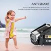 IFCOW Full HD 1080P 16x Zoom Digital Video Camera Camcorder Camera Recorder w/Mic & Speaker