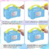 Growsun Balloon Pump Electric 110V 600W Balloon Garland Arch Kit Air Blower Inflator for Party Balloons Decoration Baby Shower Tape Strip Include